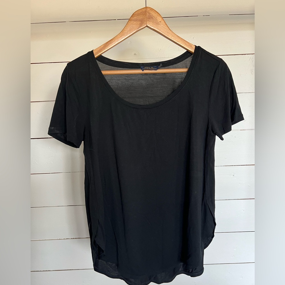Polo by Ralph Lauren Black Short Sleeve Tee